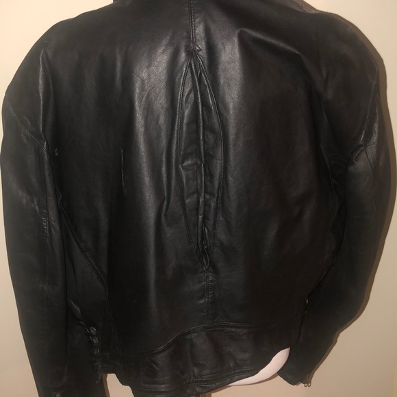 Real leather jacket - Picture 4 of 5